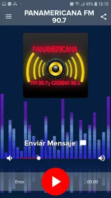 PANAMERICANA FM 90.7 android App screenshot 2